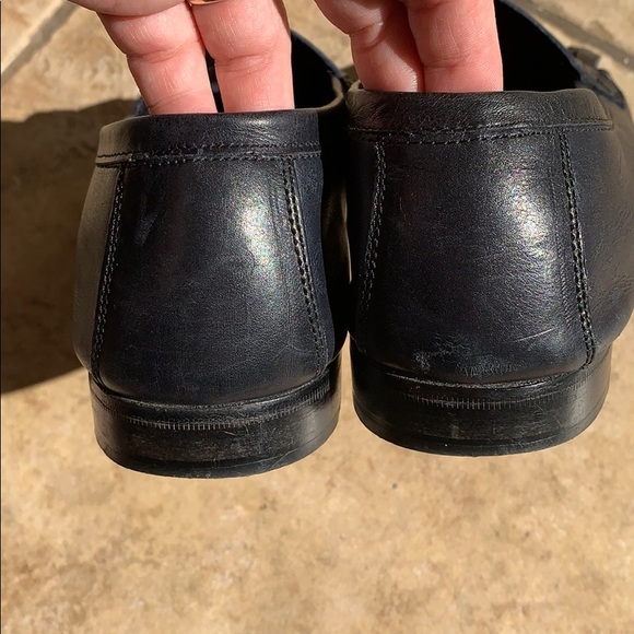 Bruno Magli Pisces Navy Blue Loafers - Picture 14 of 16